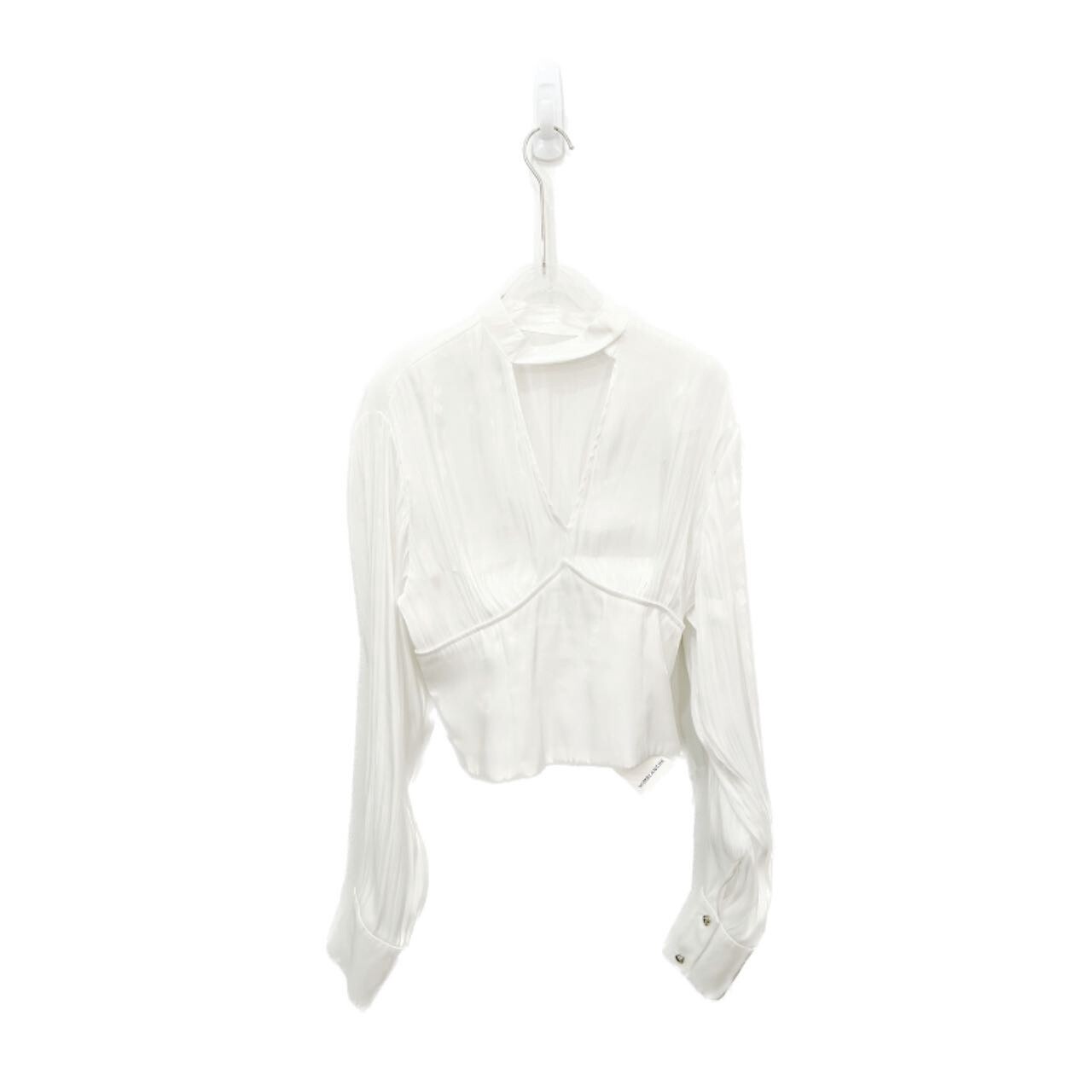 MIMBLANCHE SILK TOP WHITE