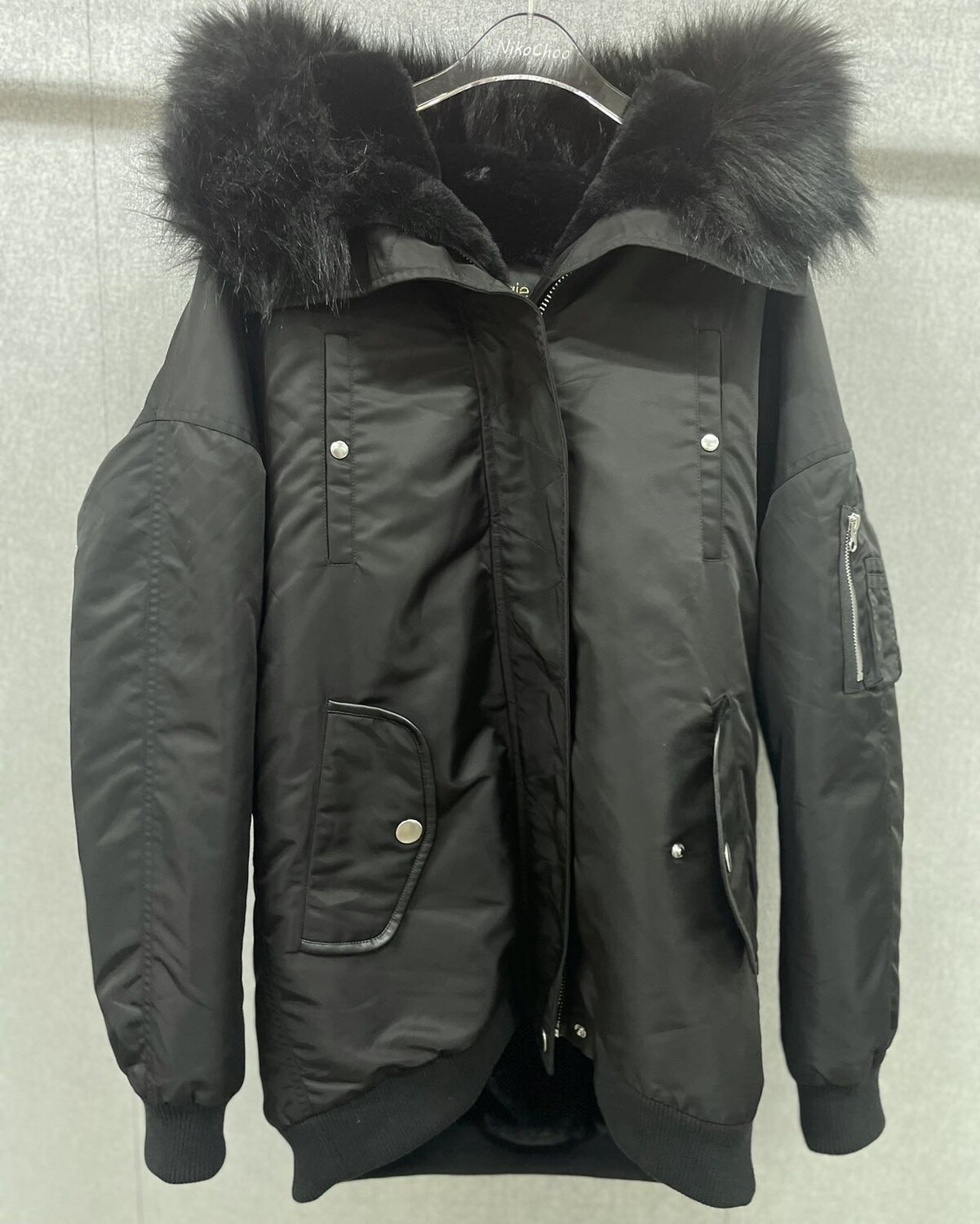 MAJE BLACK COAT