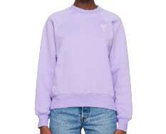 AMI SWEATSHIRT PURPIE