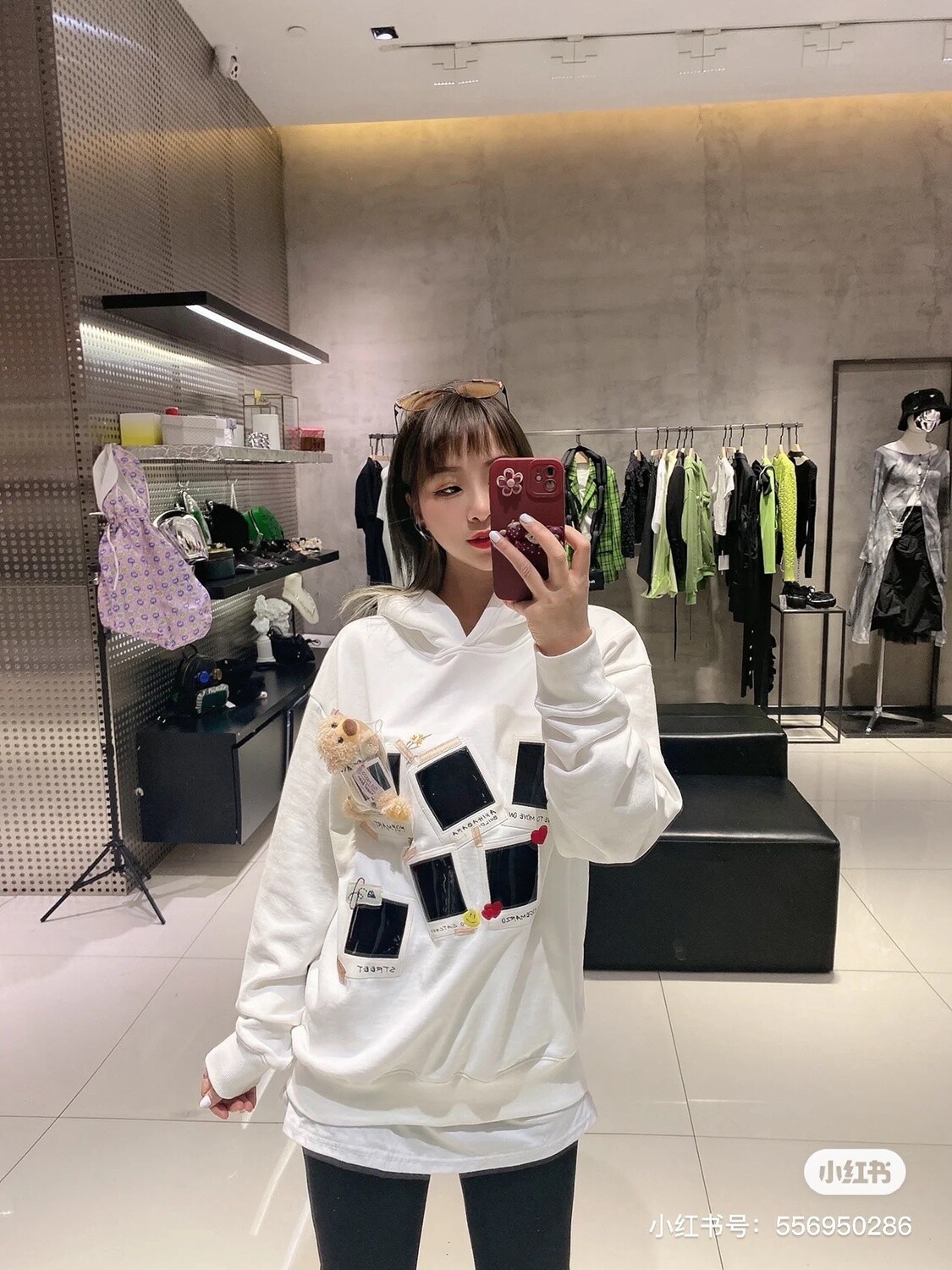 SALE/13DE MARZO HOODIE WHITE