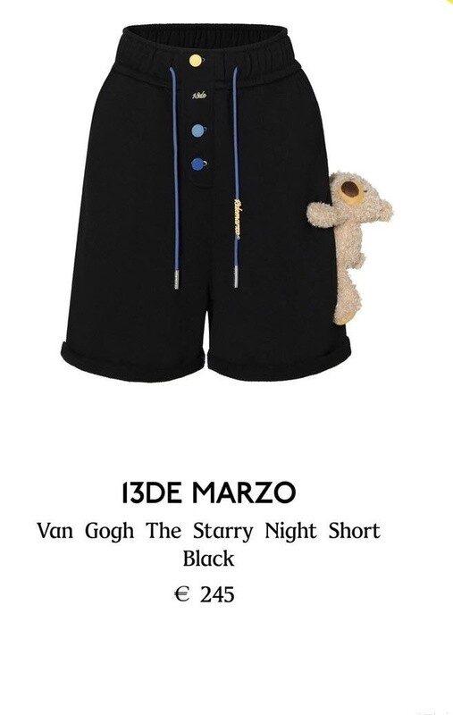 13DE MARZO VAN GOGH THE STARRY NIGHT SHORT/BK