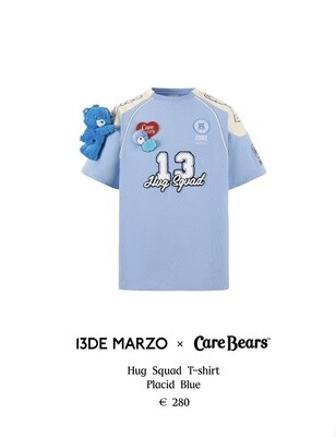 13DE MARZO HUG SQUAD T-SHIRT/ BLUE