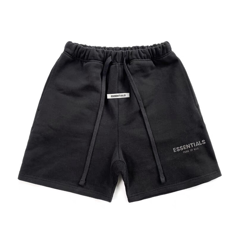 ESSENTIALS SHORTS BLACK 100