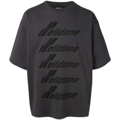 WE11DONE TEE BK