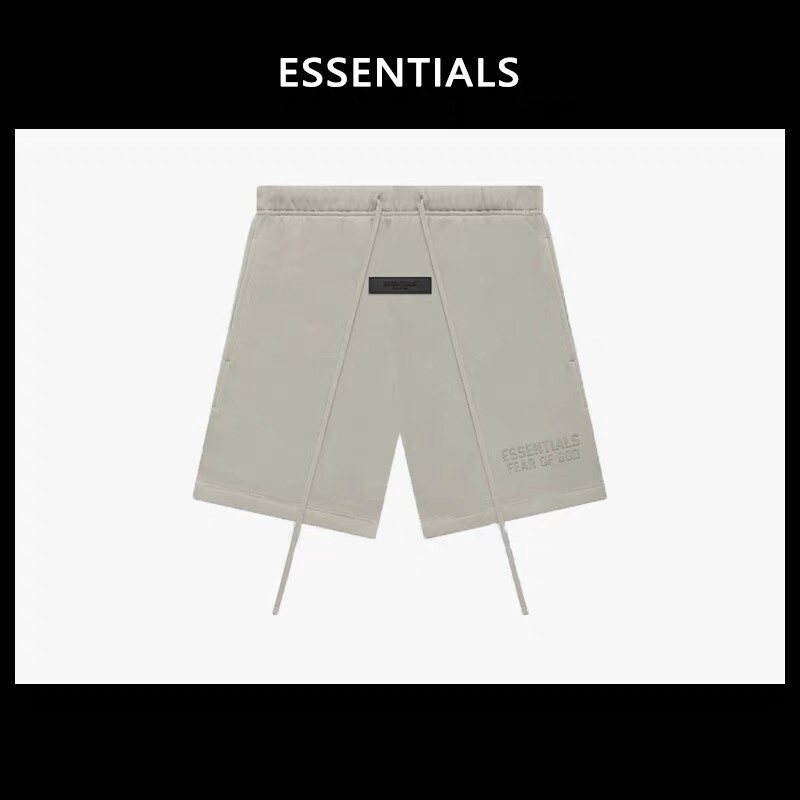 ESSENTIALS  SHORTS 101 LIGHT GREY GREEN