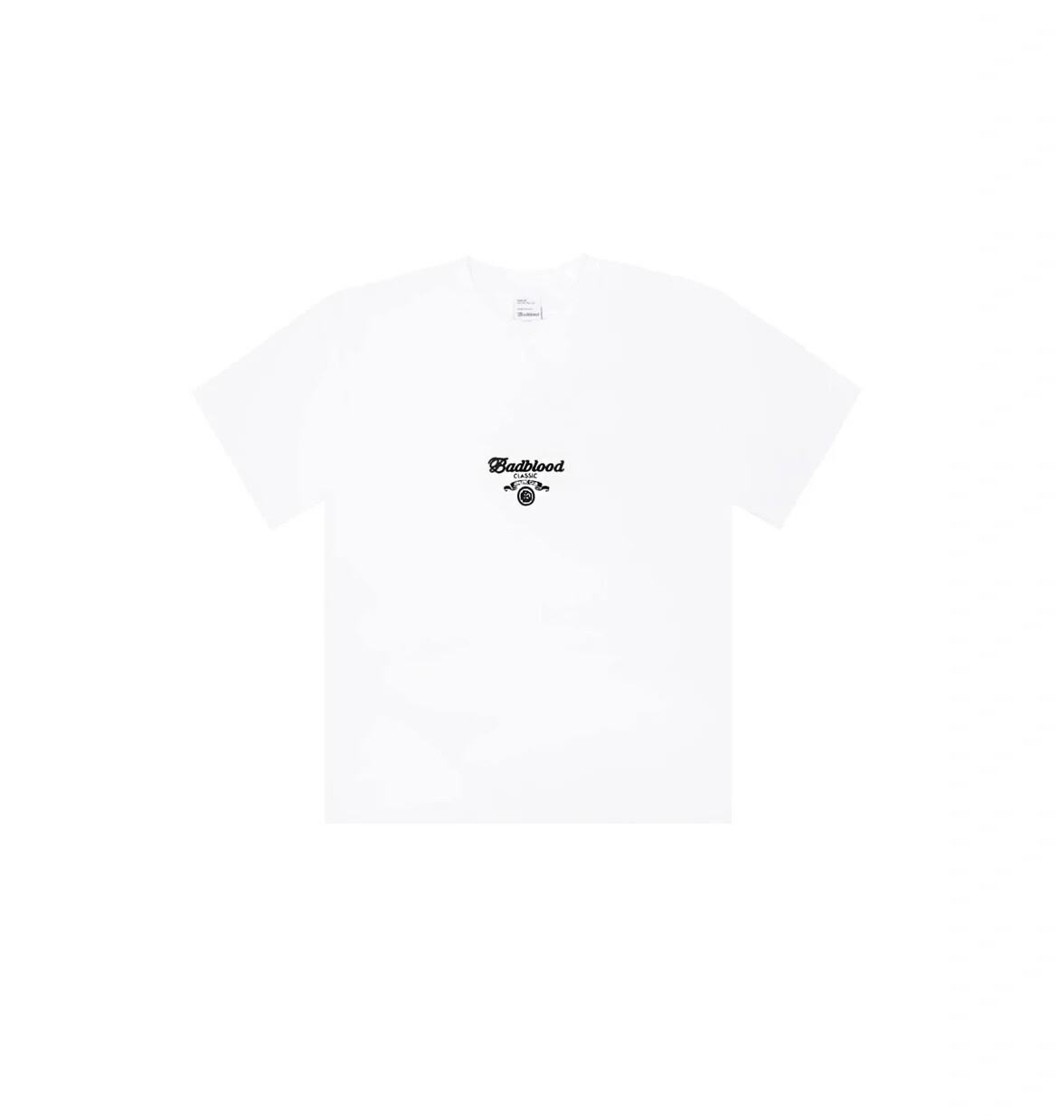 BADBLOOD CLASSIC TEE/ WHITE