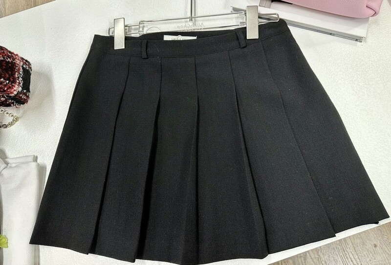 LUMIPLE SEOUL KOREAN SKIRT/ BK