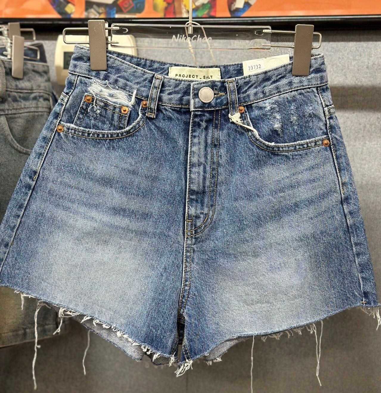 PROJECT SALT SHORTS/ DENIM BLUE