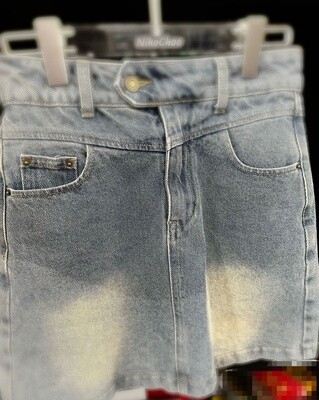 GLAMOROUS DENIM SKIRT / LIGHT WASHED  BLUE