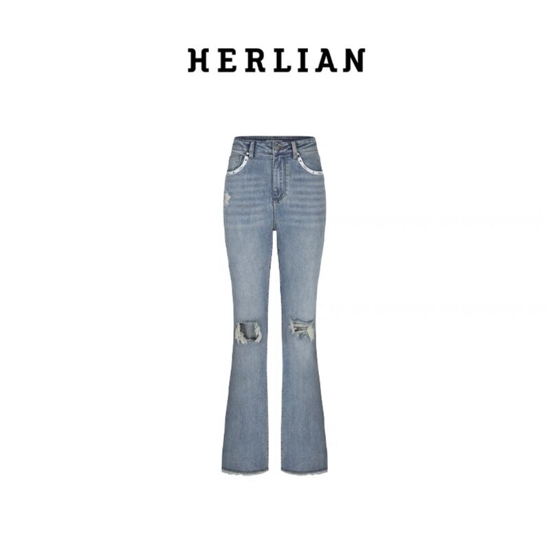 HERLIAN RIPPED   JEANS