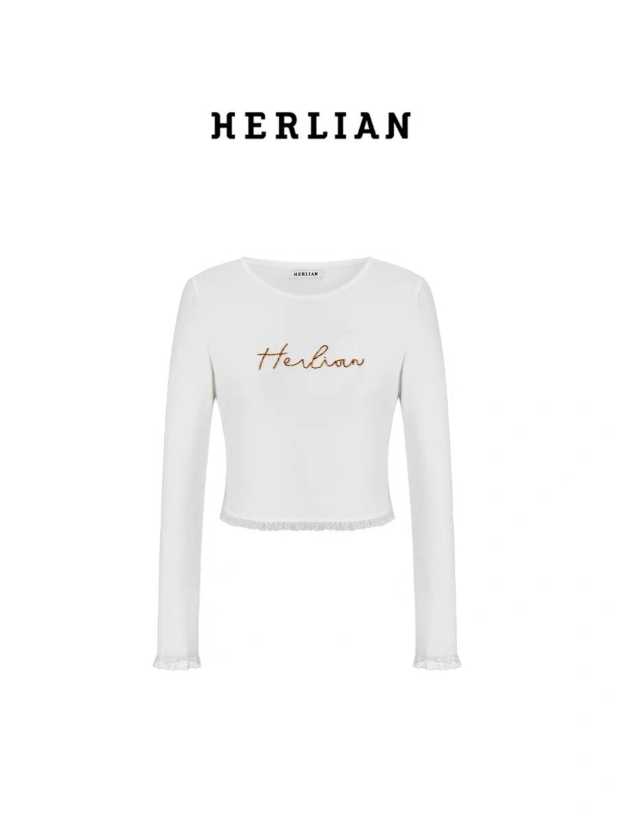 HERLIAN  LONG SLEEVE WHITE