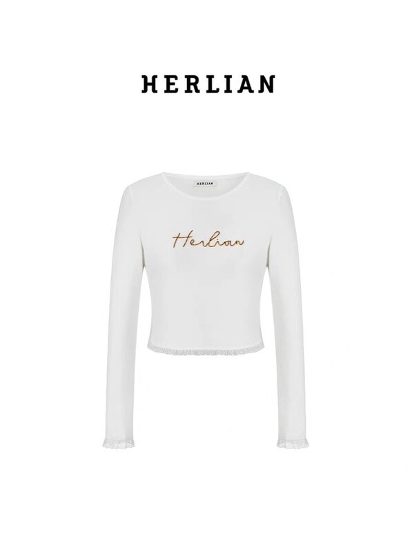 HERLIAN  LONG SLEEVE WHITE