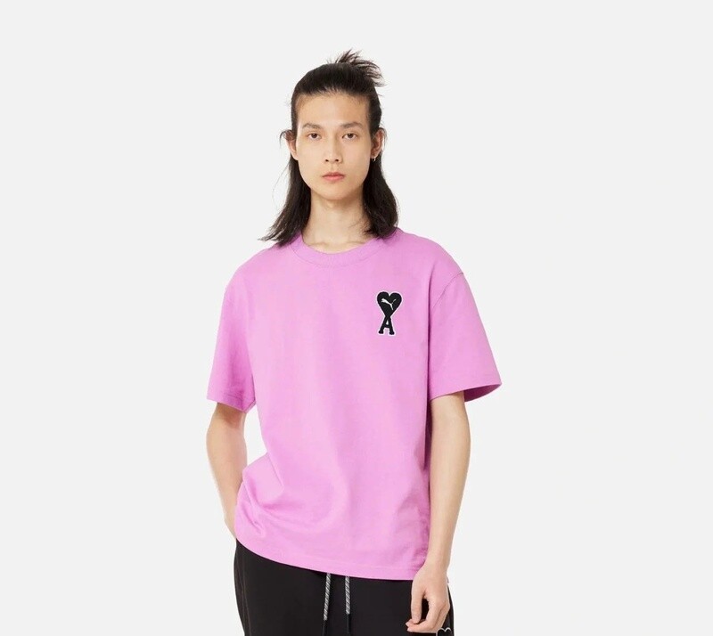 AMI &amp; PUMA TEE PURPLE