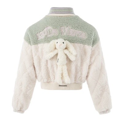 13DE MARZO  RABBIT SHORT COAT / small