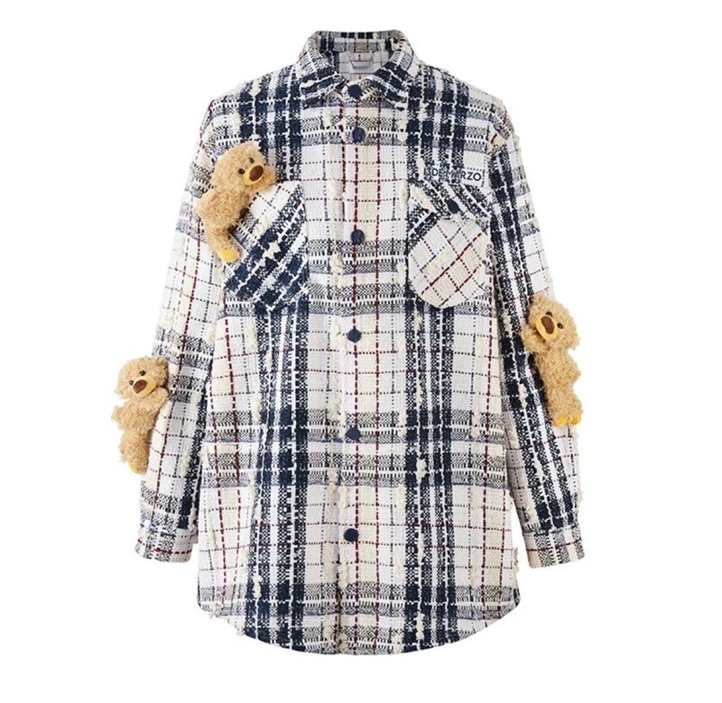 13DE MARZO DOOZOO TWEED SHIRT