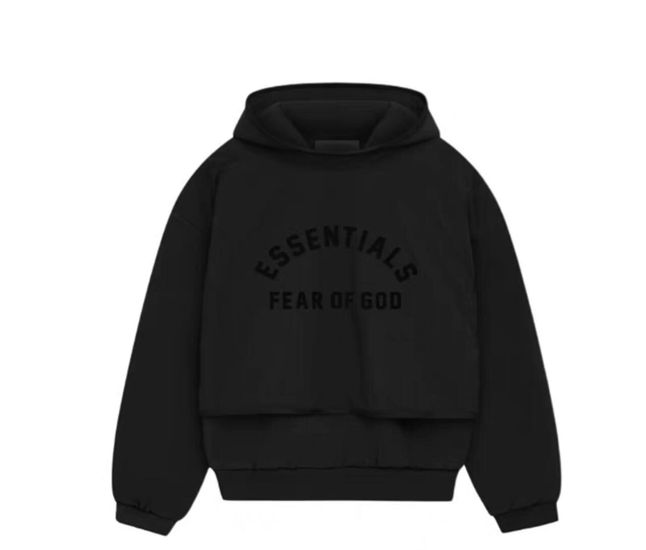 ESSENTIALS HOODIE 302/ BK&amp;BK