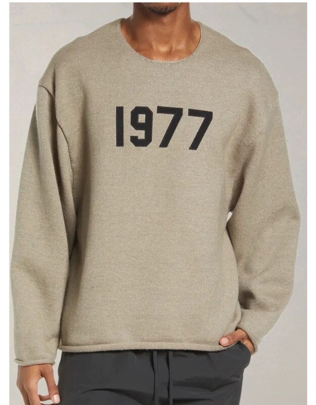 ESSENTIALS 1977 SWEATER/ GREY