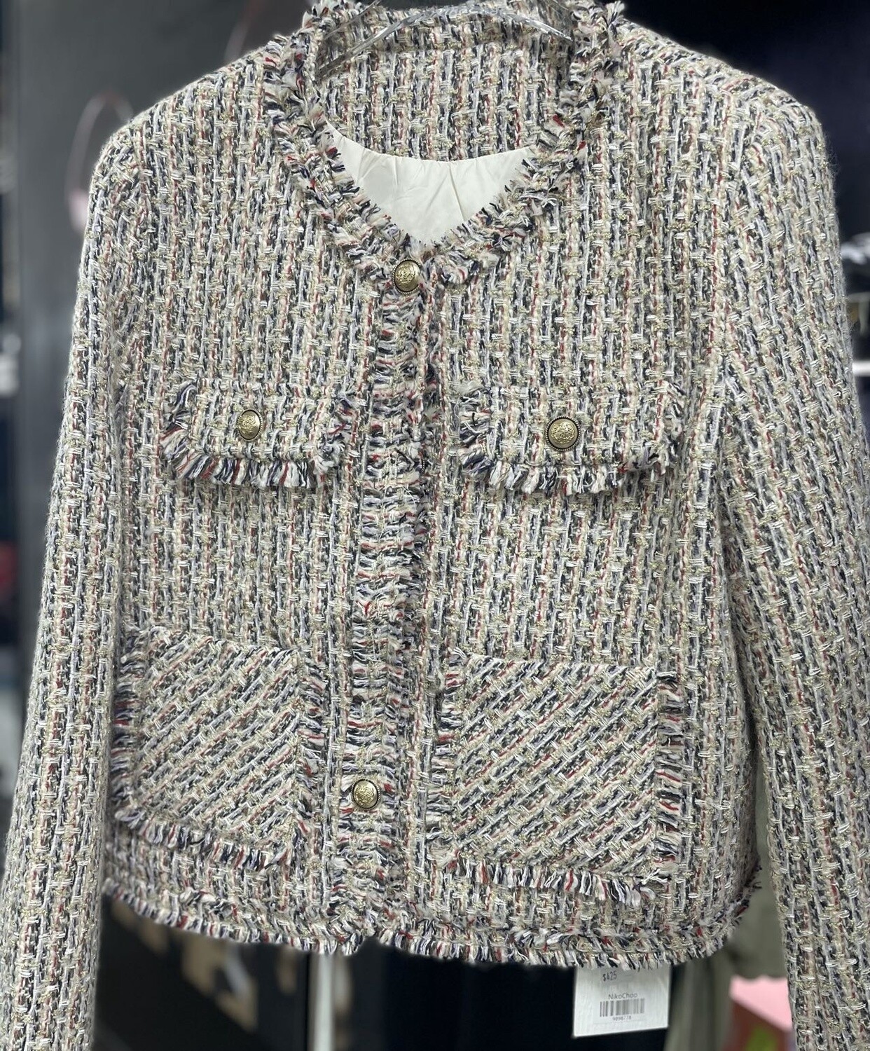 R&amp;Y&amp;B CHANEL STYLE COAT/M