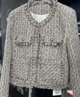 R&amp;Y&amp;B CHANEL STYLE COAT/M