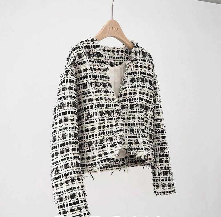 BK&amp;W CHANEL STYLE COAT/19/S