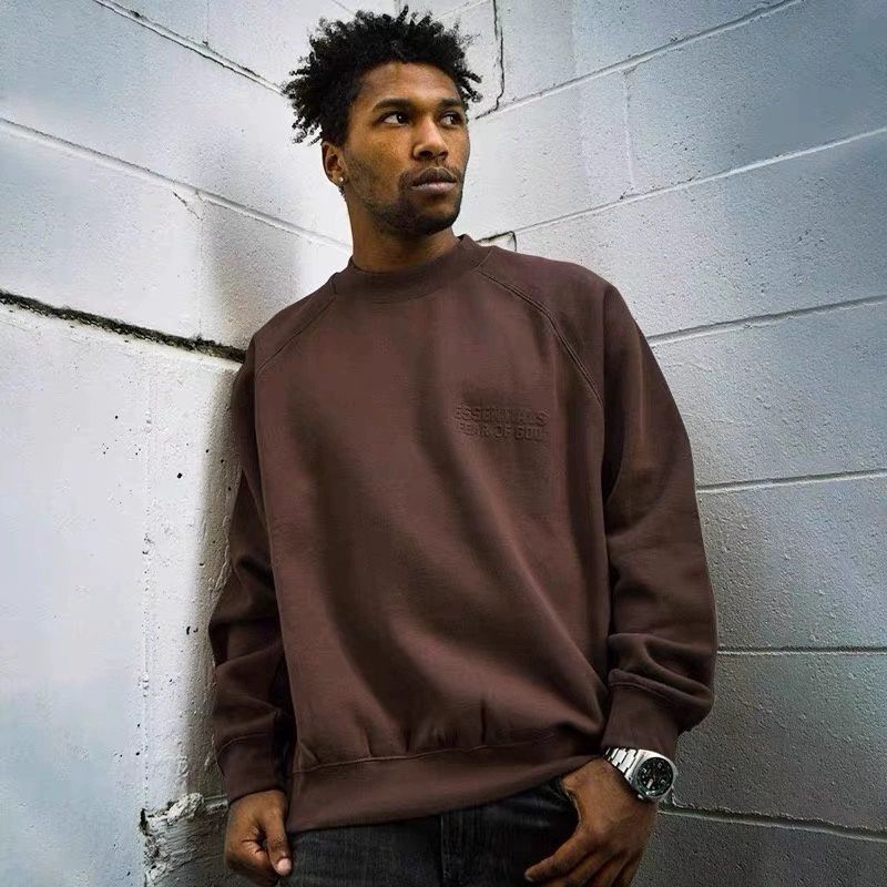 ESSENTIALS PURPLE SWEATSHIRT 406