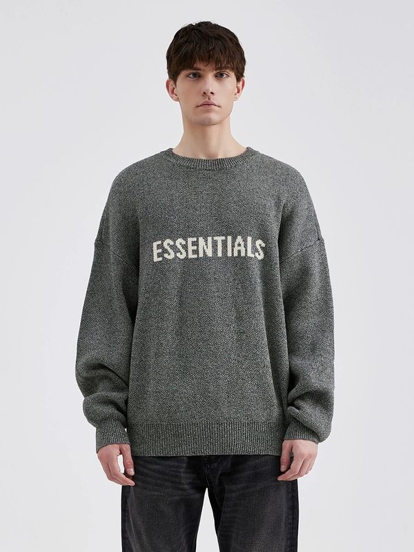 ESSENTIALS GREY SWEATER 2002