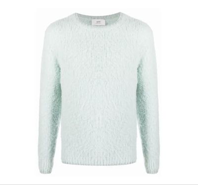 AMI LIGHT BLUE SWEATER