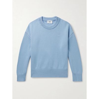 AMI BLUE SWEATER