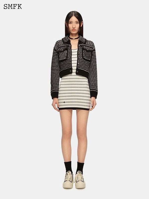 SMFK CHANEL STYLE JACKET