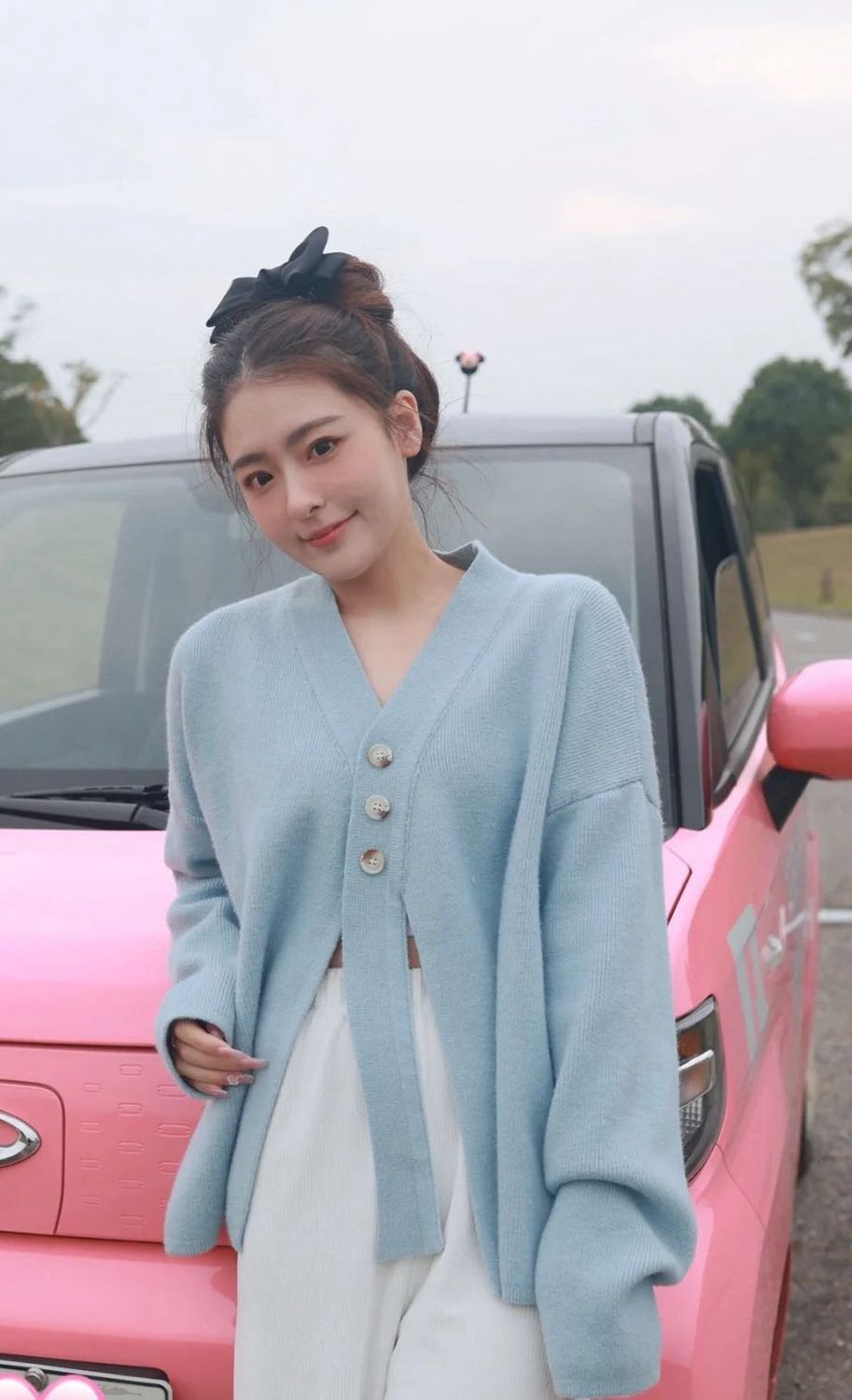 BABY BLUE SWEATER