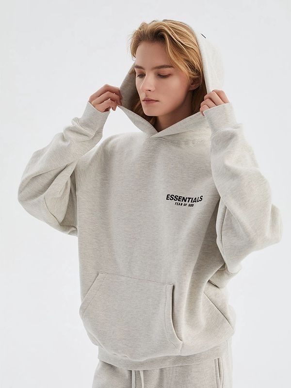 ESSENTIALS HOODIE OAT