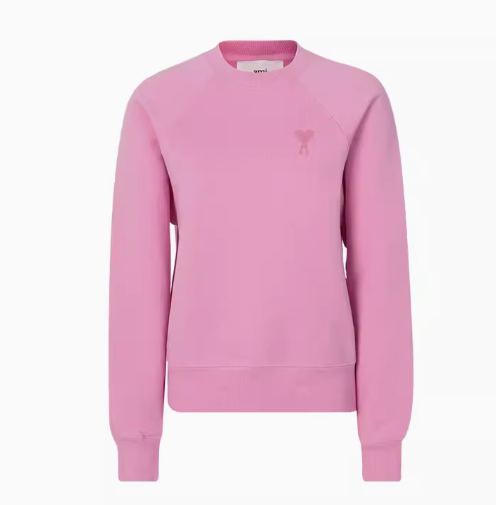 AMI PINK SWEATSHIRT