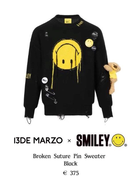 13DE SMILEY SWEATHER
