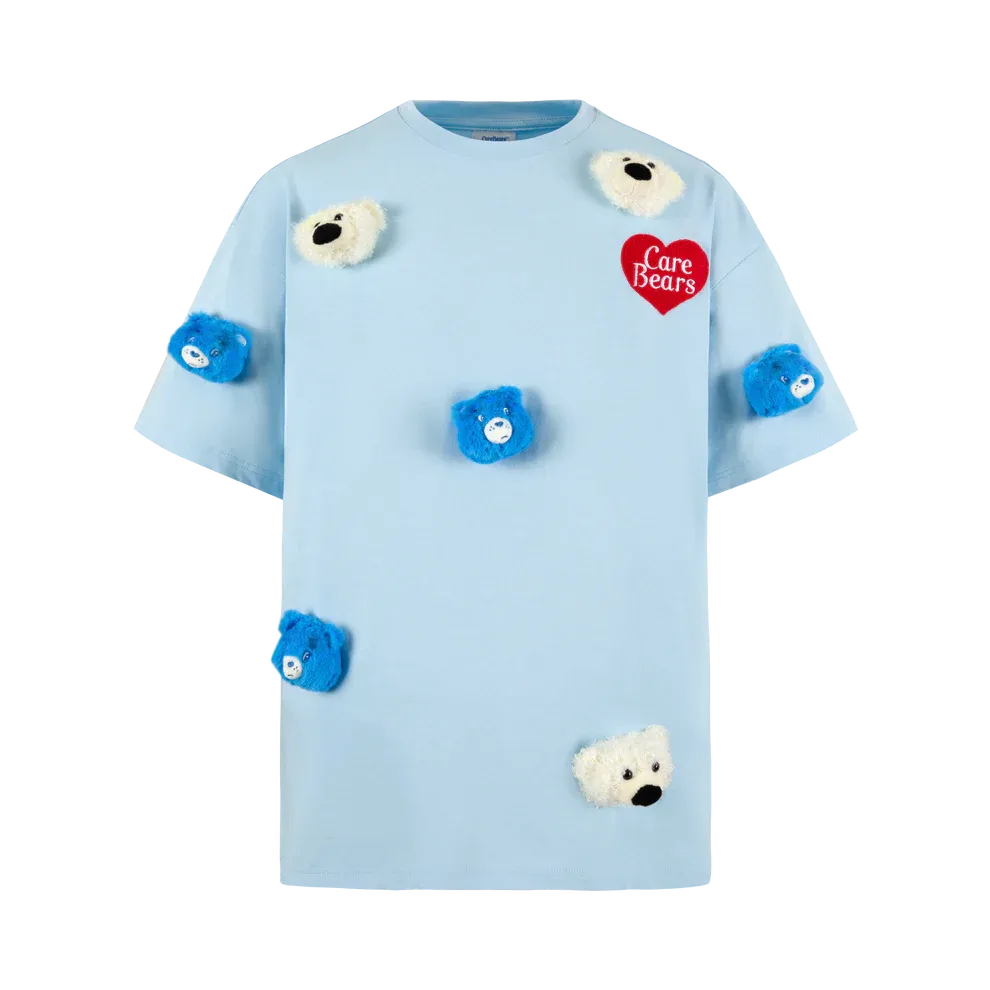 13DE MARZO CARE BEAR LUMINOUS TEE/ BLUE
