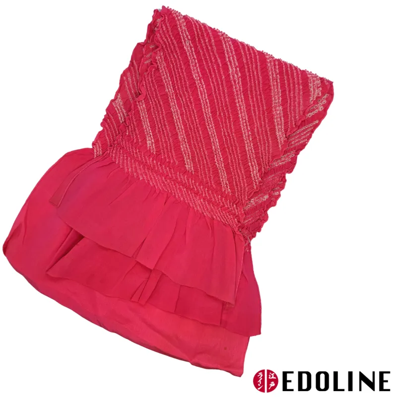 Pinkes Shibori Obiage