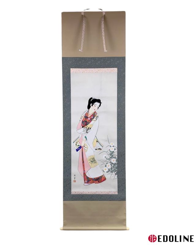 Kakejiku “Kiku Bijin”