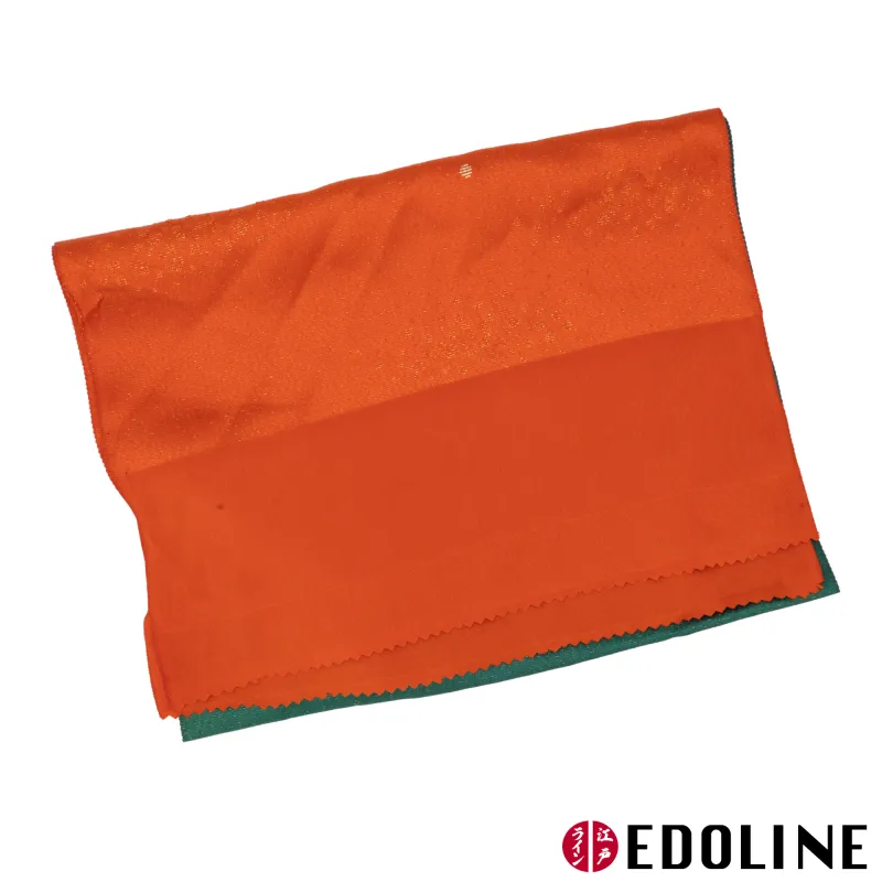 Orange-Grünes Obiage mit goldenen Rosen