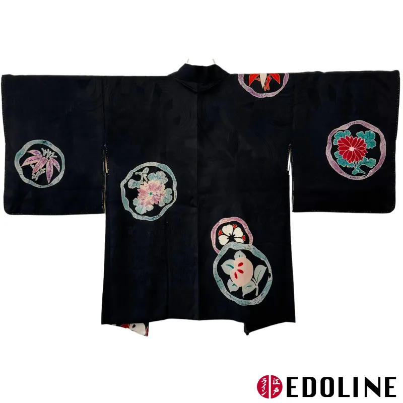 Antiker Haori mit Yuzen-Muster