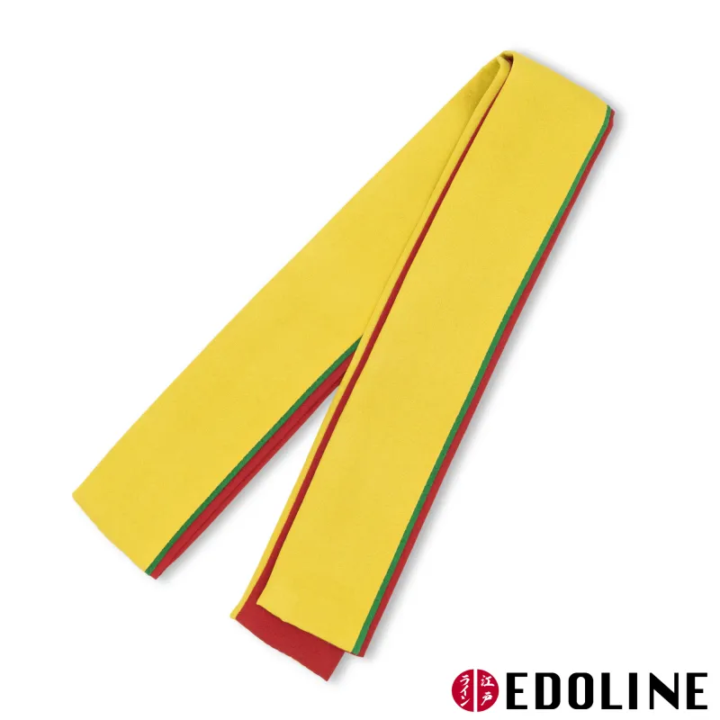 Gelb-Grün-Roter Date-eri Kimonokragen