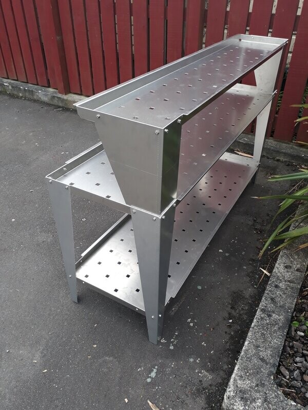 Aluminium Bench 3 Tier 500 x 1600mm