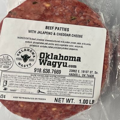 Wagyu Burger Patties 1/3 lb (pack of 3) Wagyu Burger Patties 1/3 lb (pack of 3)