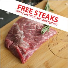 Package - Wagyu Flat Iron Steaks + More!