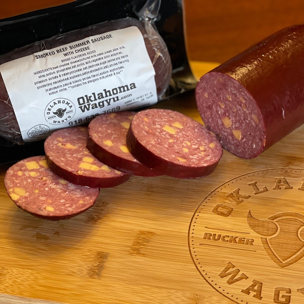 Smoked Wagyu Summer Sausage Smoked Wagyu Summer Sausage
