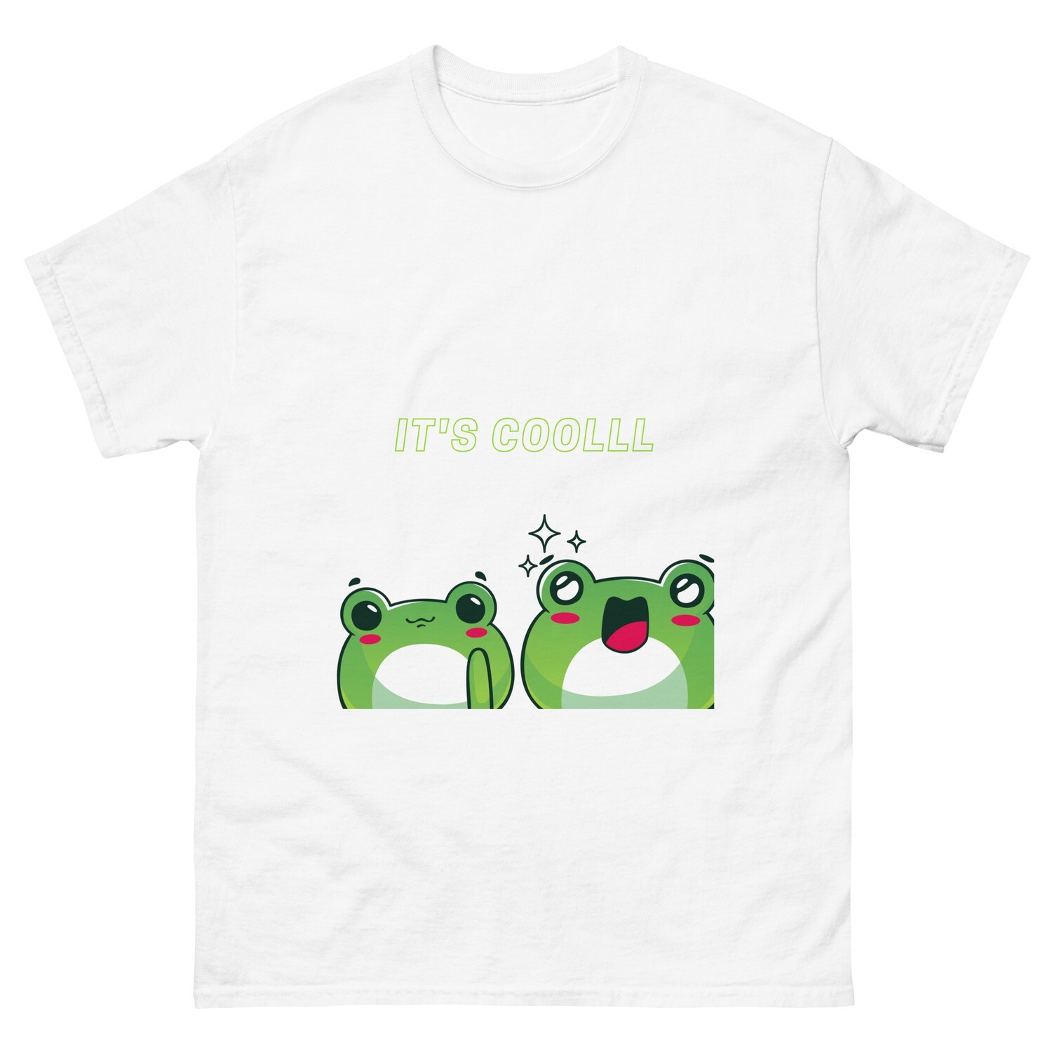 its so coolll shirt of a cute frog 