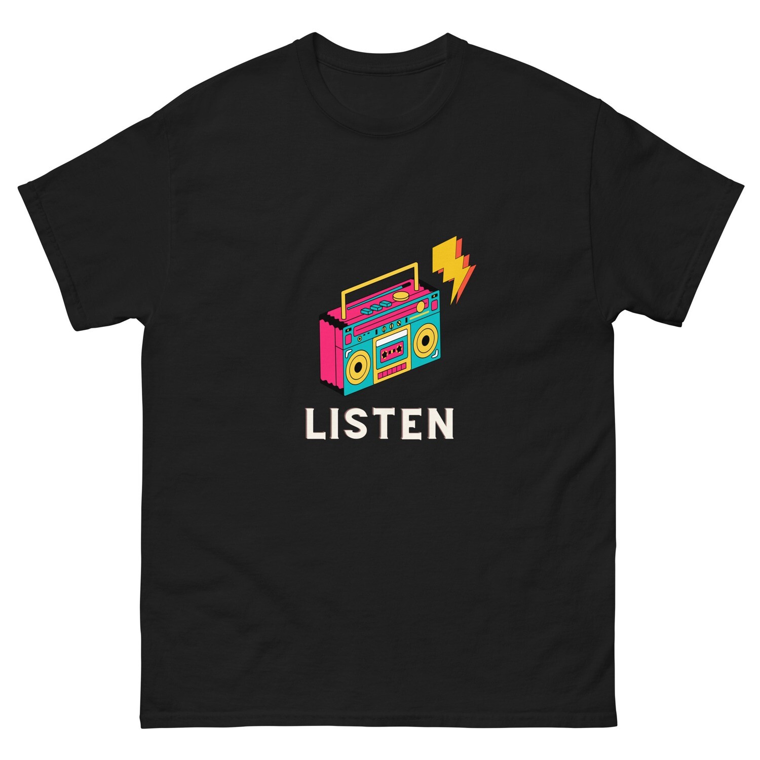 Listen t shirt for men, women, kids, for everyone 