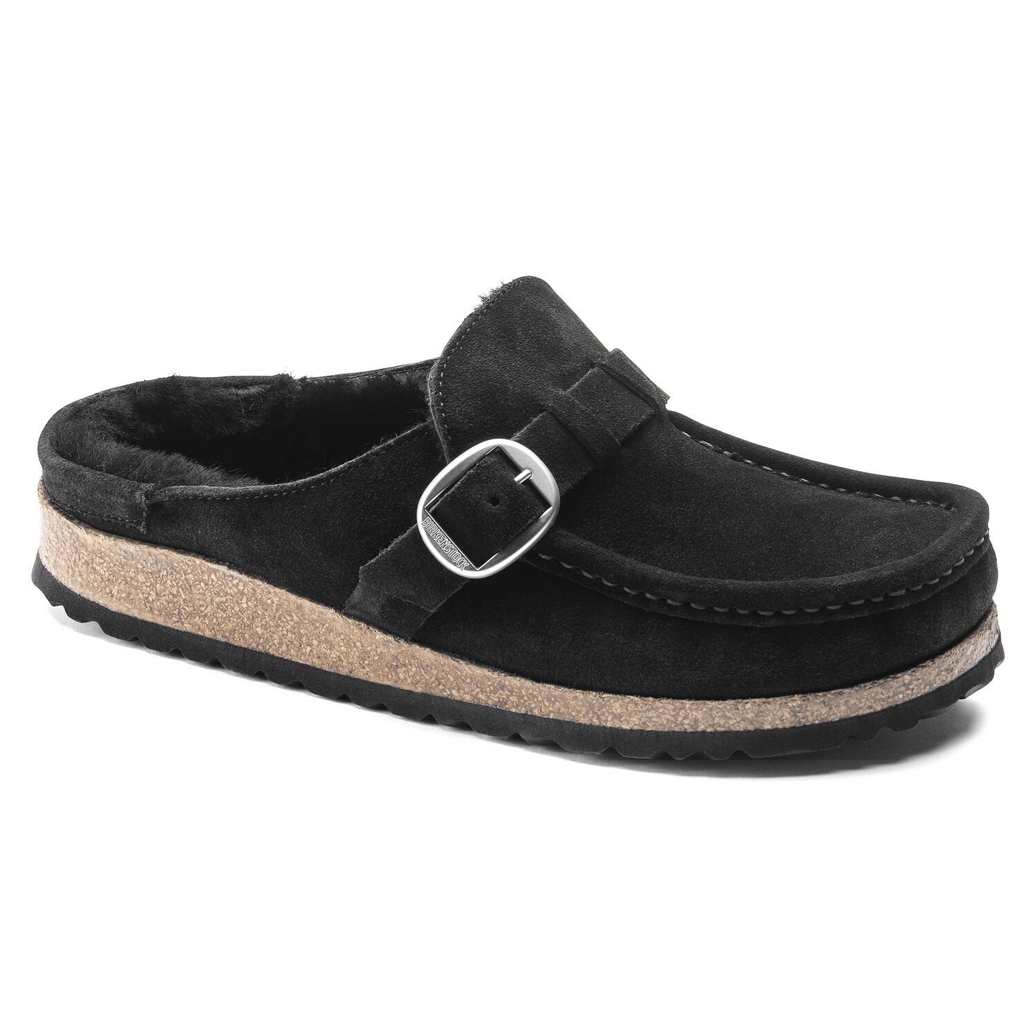 Buckley Shearling Suede, Color: Black, Size: 36N