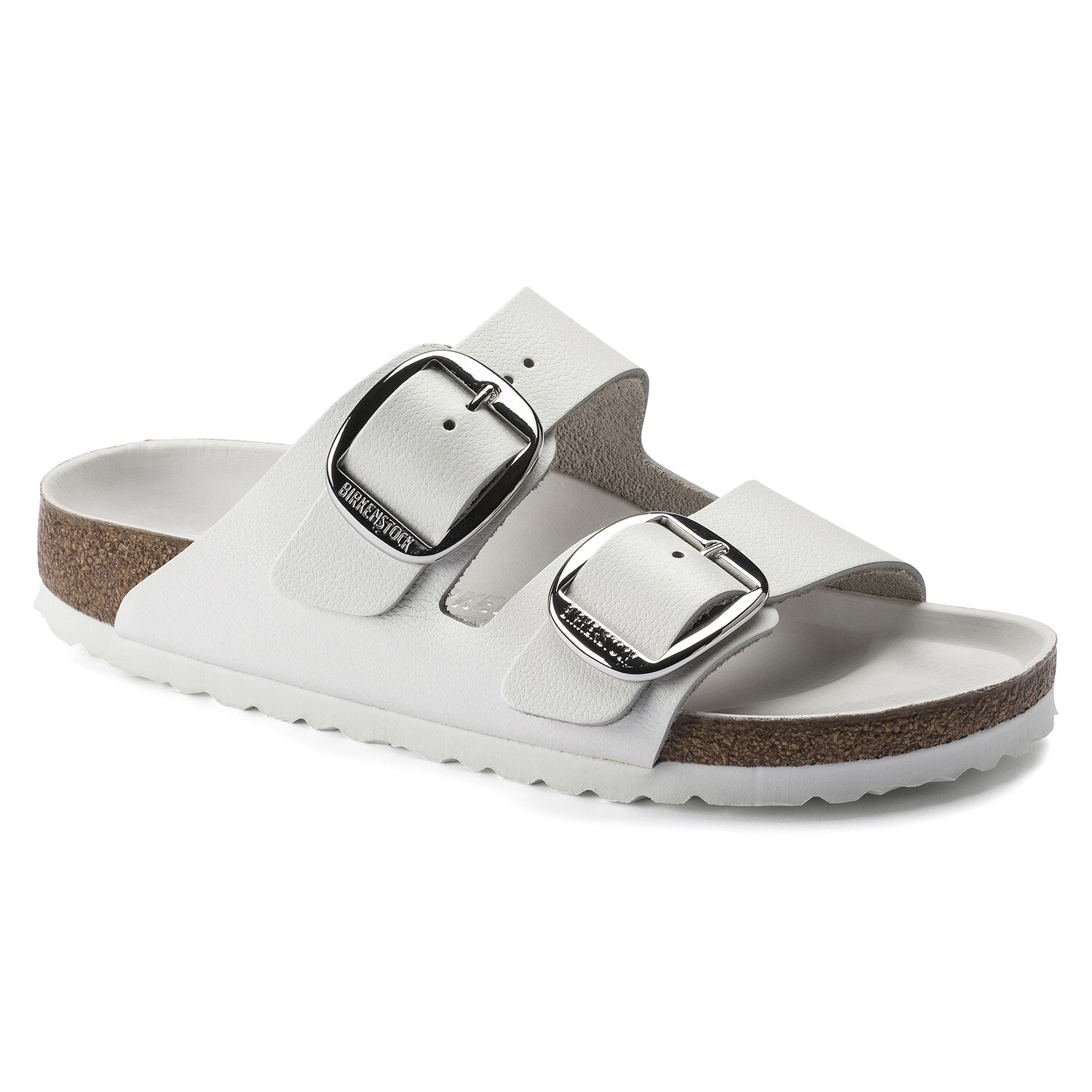 Arizona Big Buckle Leather, Color: White, Size: 36N