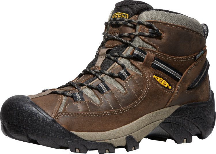 M Targhee II Mid WP, Color: Shitake/Brindle, Size: 8