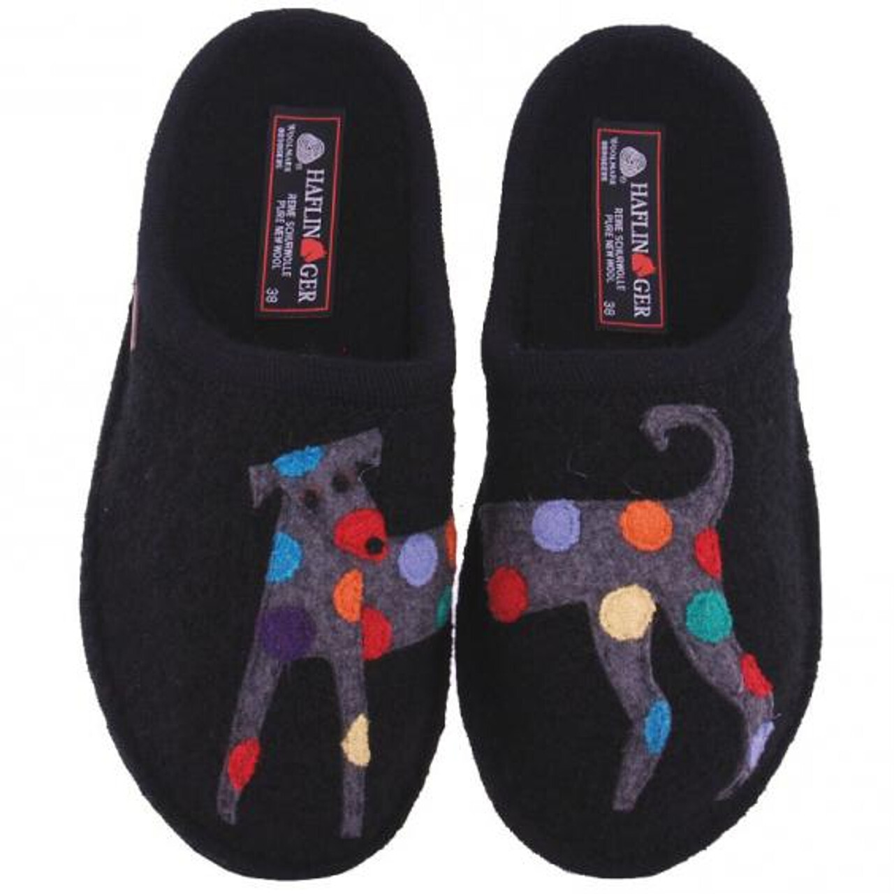 Jack Slipper, Color: Black, Size: 36