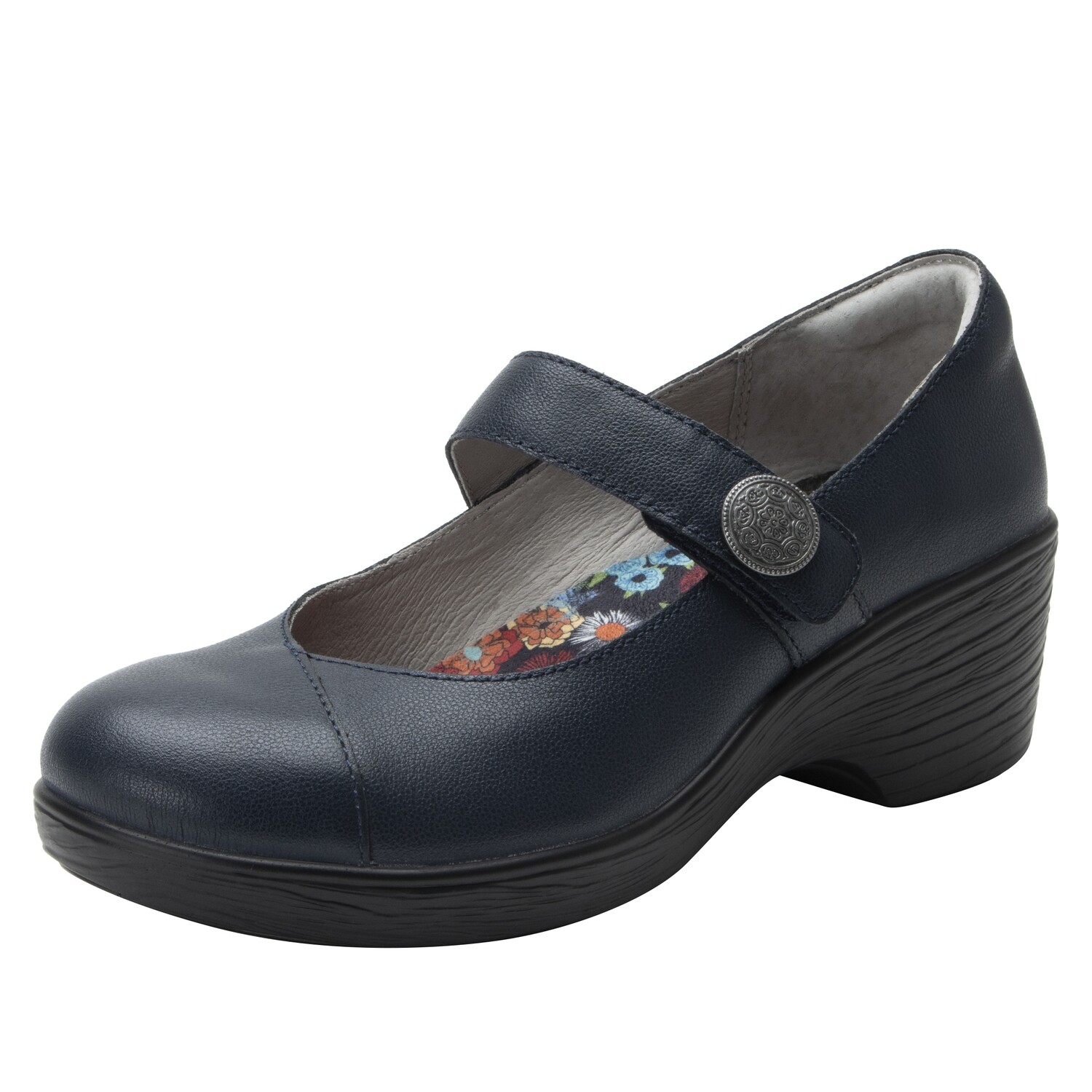 Sofi, Color: Navy Gloss, Size: 36